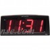 AcuRite 6" Amber Intelli-Time Alarm Clock   553171578